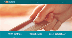 Desktop Screenshot of mijndebitcard.nl